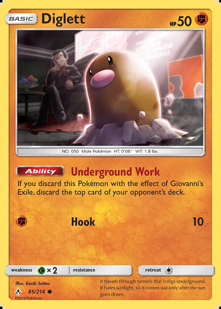 Image of the card Diglett