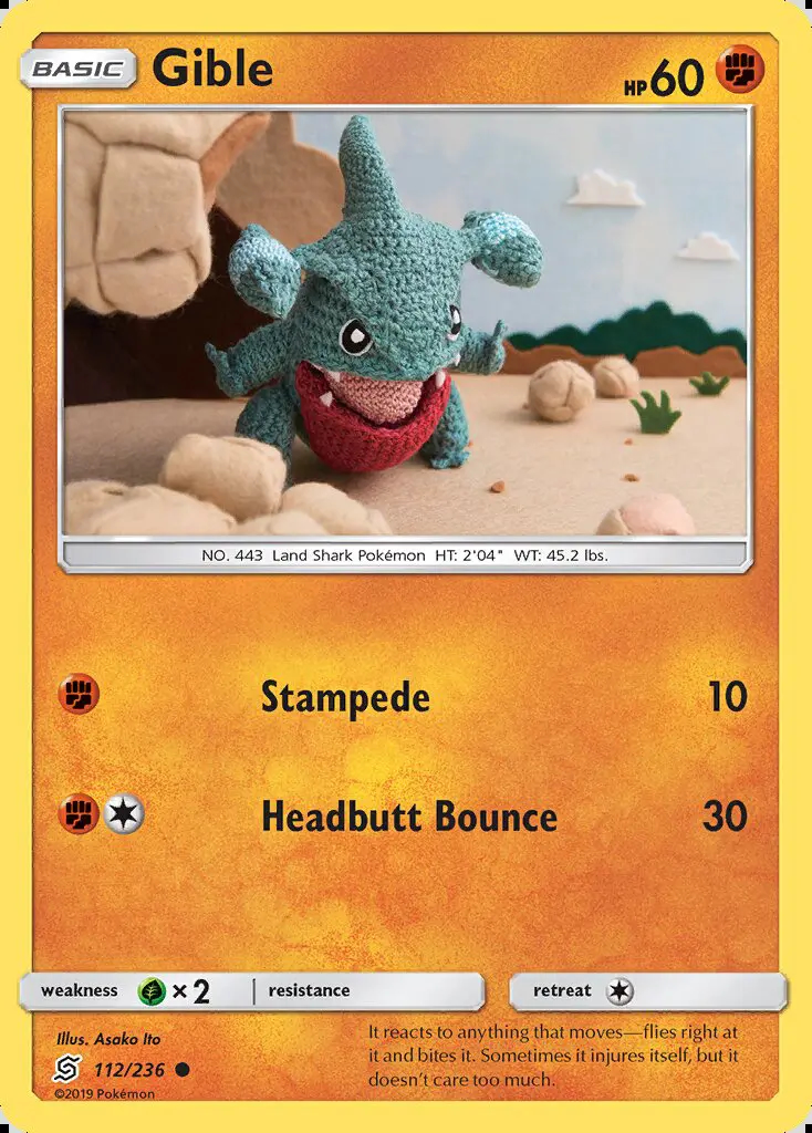 Image of the card Gible