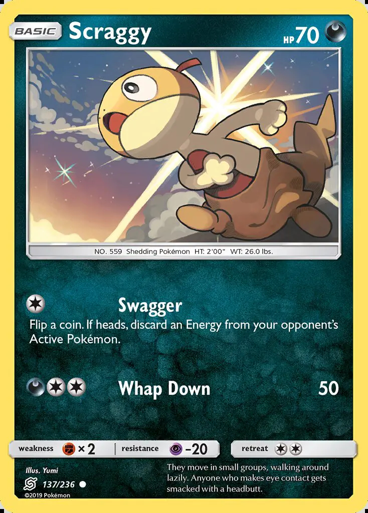 Image of the card Scraggy