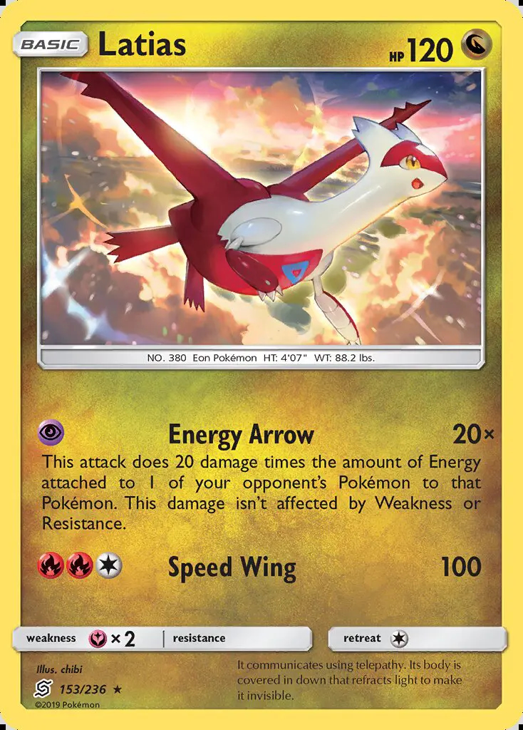 Image of the card Latias