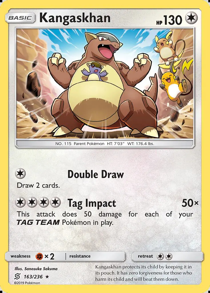Image of the card Kangaskhan