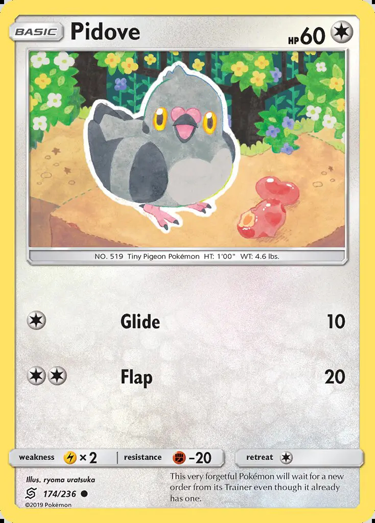 Image of the card Pidove