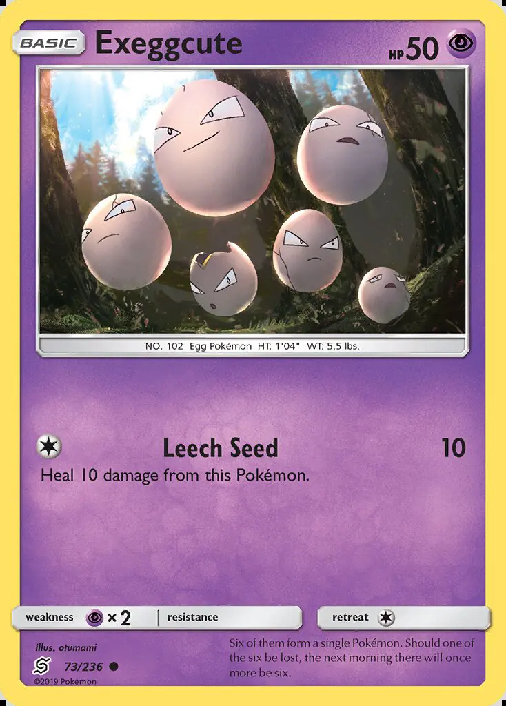 Image of the card Exeggcute