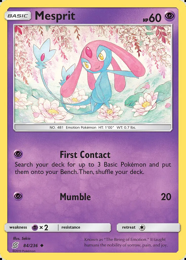 Image of the card Mesprit