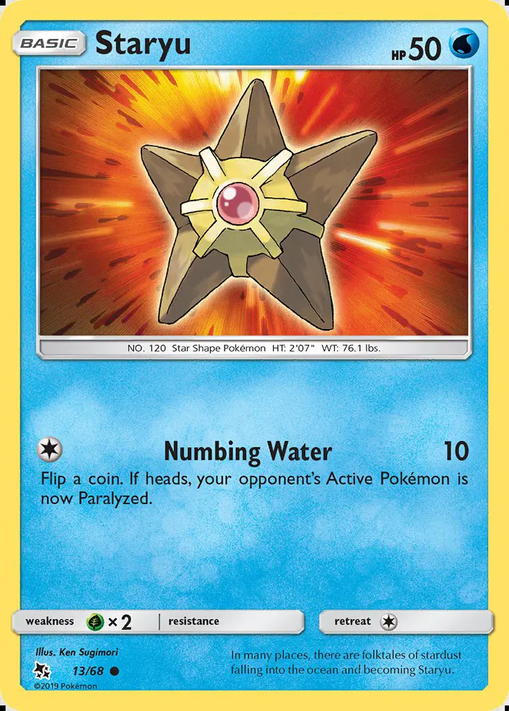 Image of the card Staryu