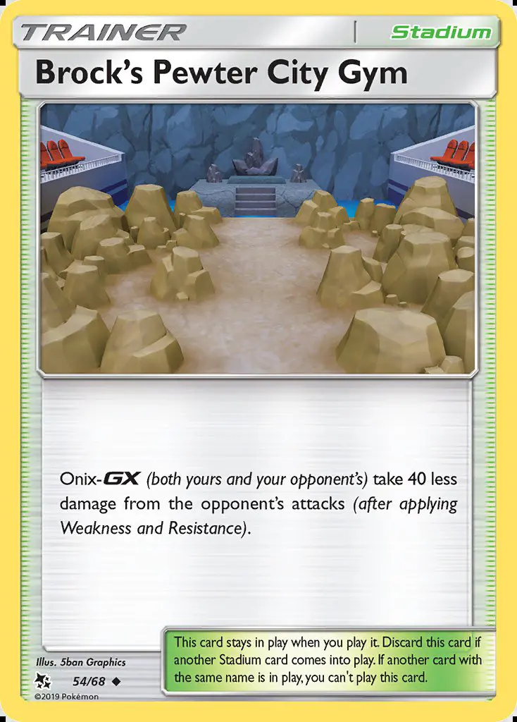 Image of the card Brock’s Pewter City Gym