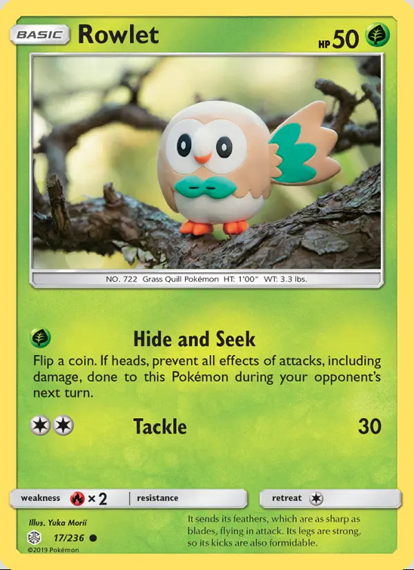 Image of the card Rowlet