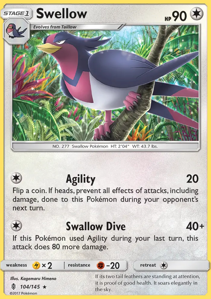 Image of the card Swellow