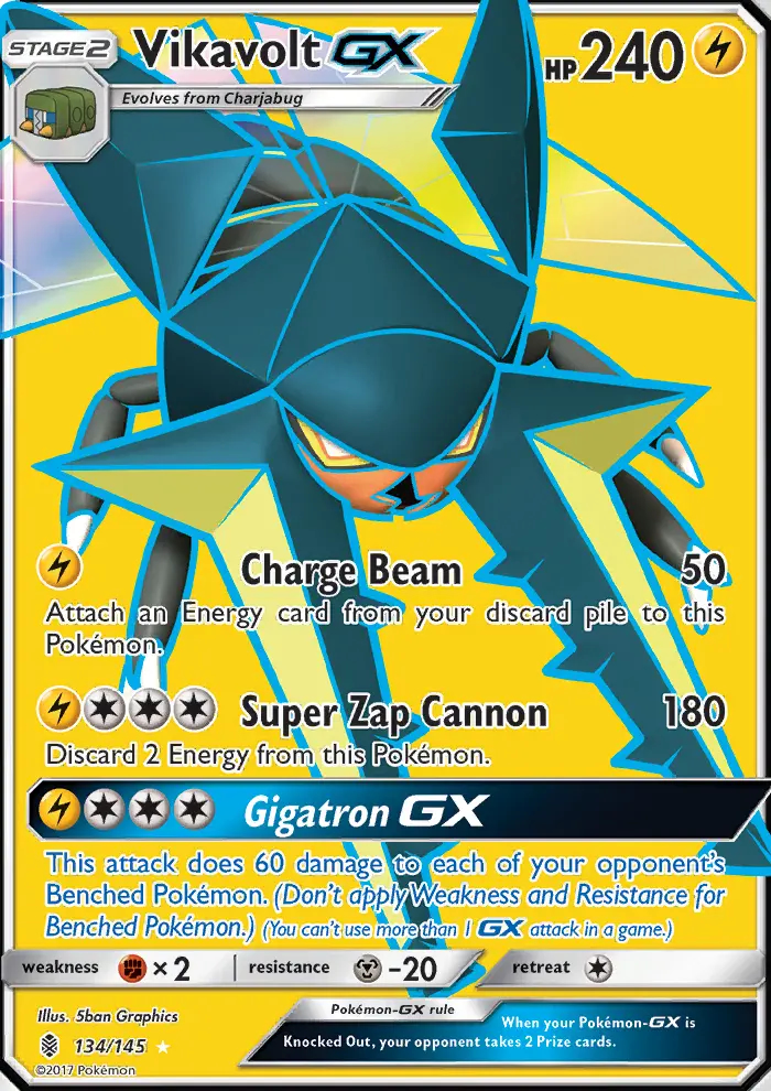 Image of the card Vikavolt GX