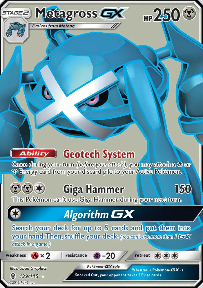 Image of the card Metagross GX
