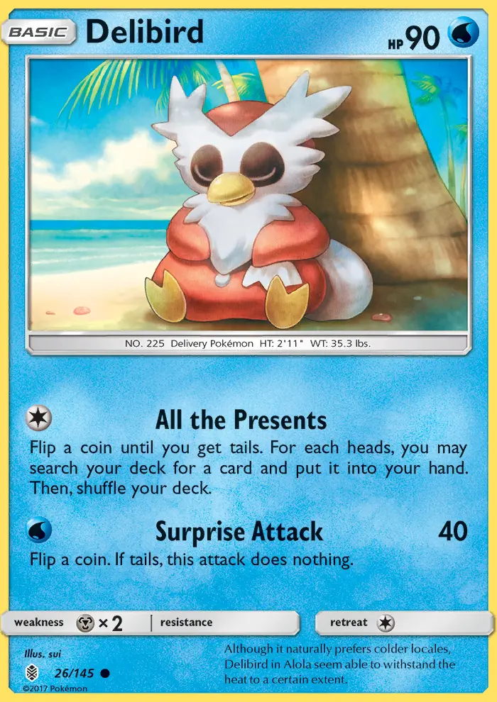 Image of the card Delibird