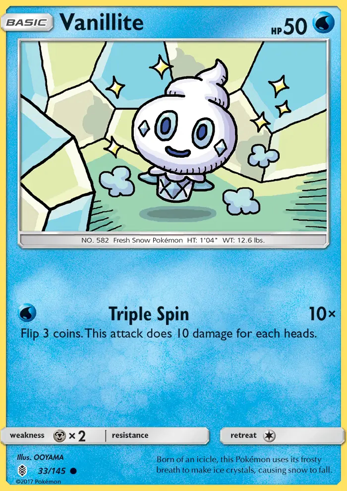 Image of the card Vanillite