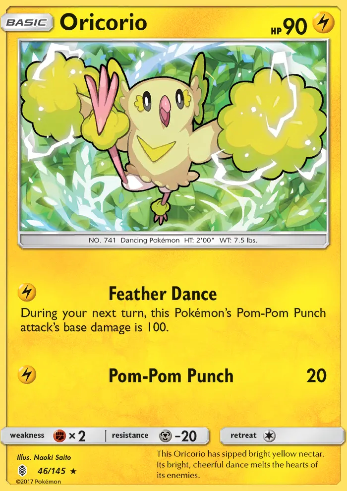 Image of the card Oricorio