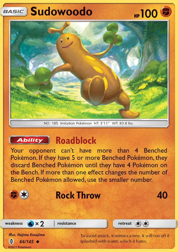 Image of the card Sudowoodo