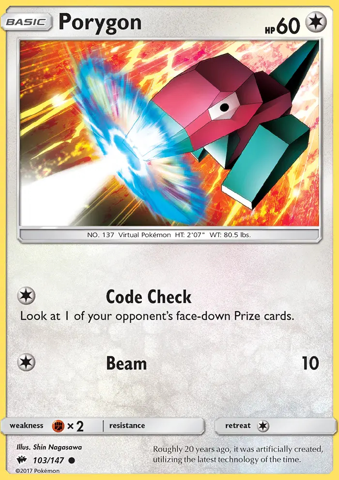 Image of the card Porygon