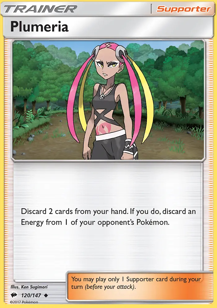 Image of the card Plumeria