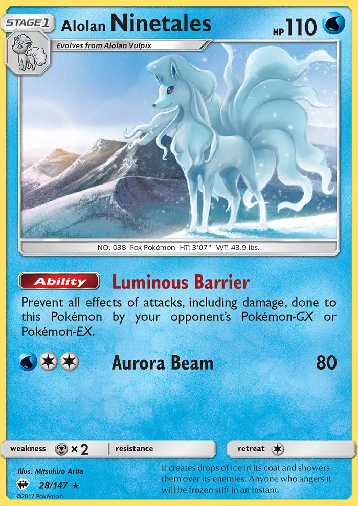 Image of the card Alolan Ninetales