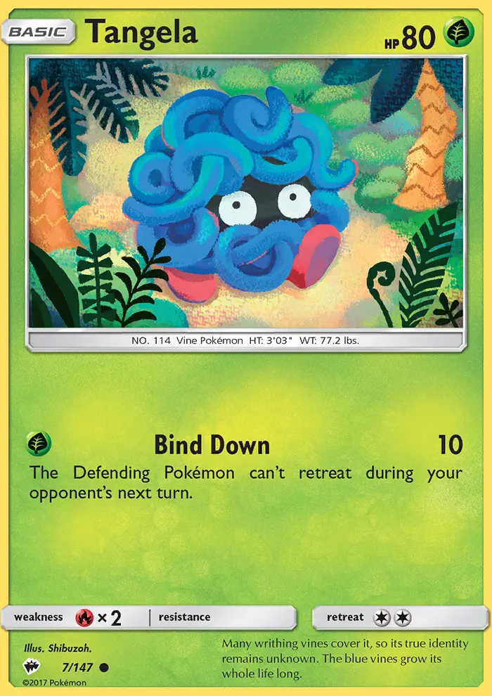 Image of the card Tangela