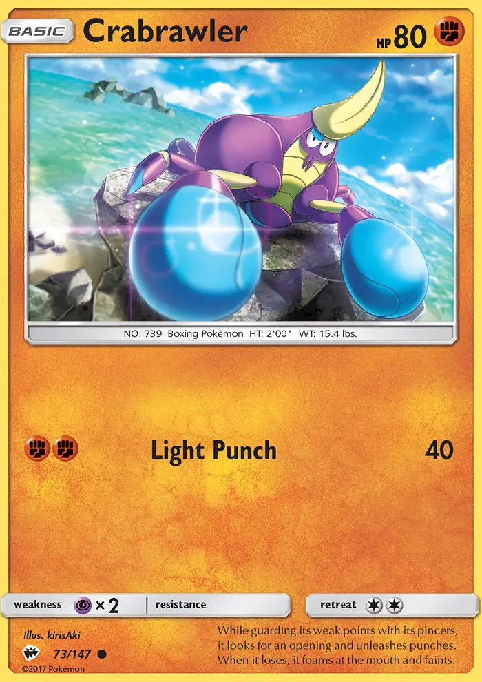 Image of the card Crabrawler