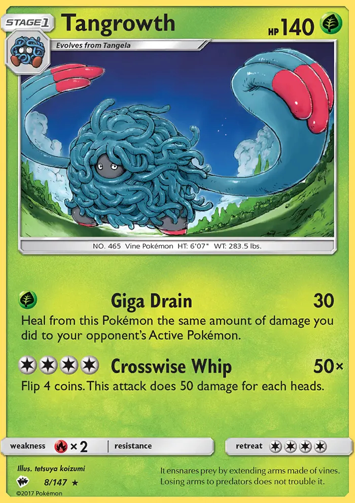 Image of the card Tangrowth