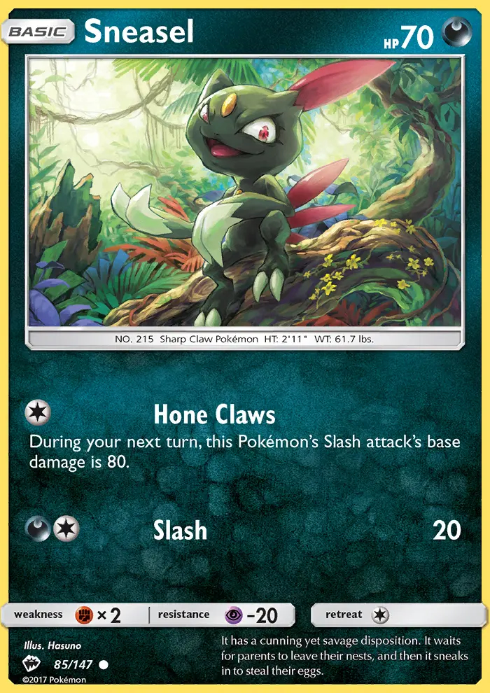Image of the card Sneasel