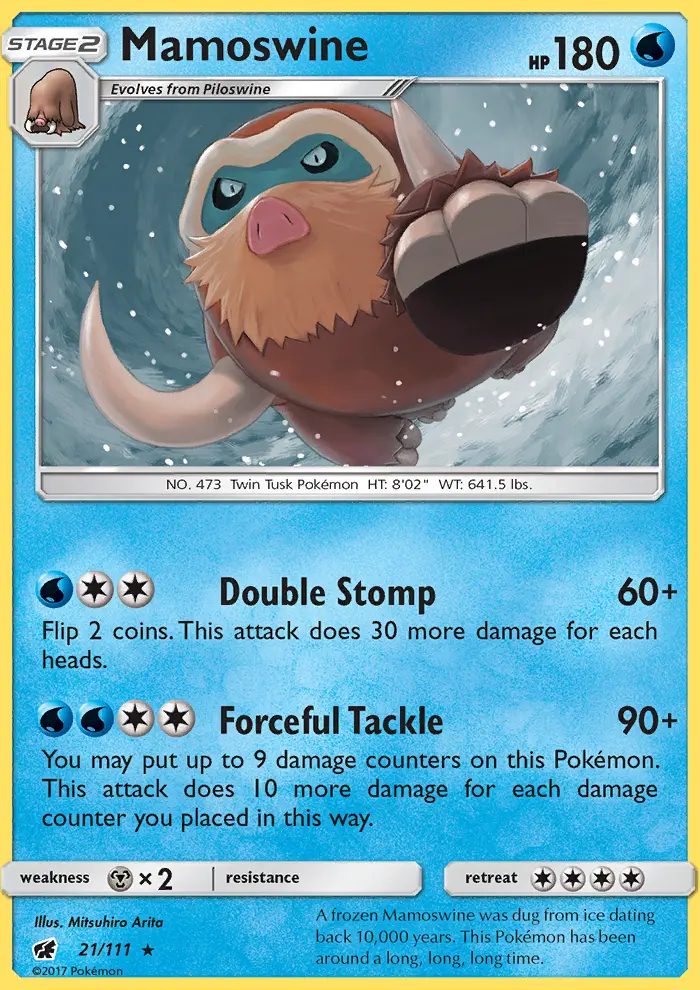 Image of the card Mamoswine