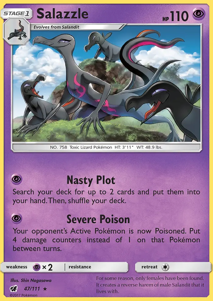 Image of the card Salazzle