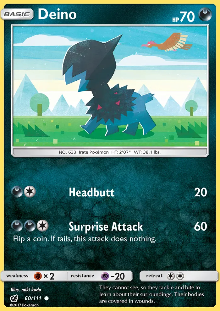 Image of the card Deino
