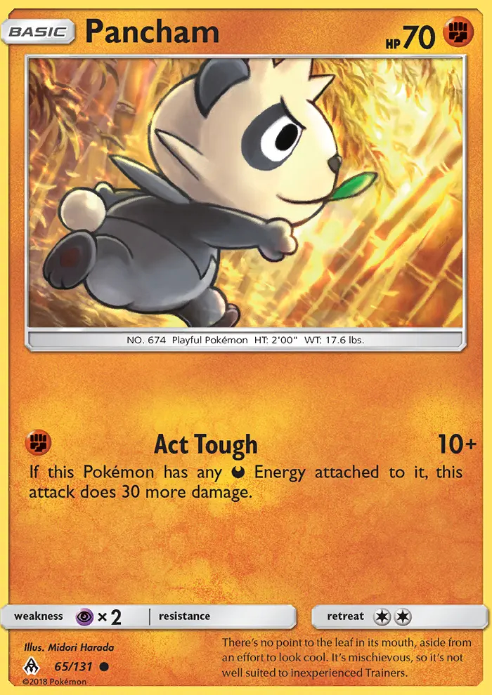 Image of the card Pancham