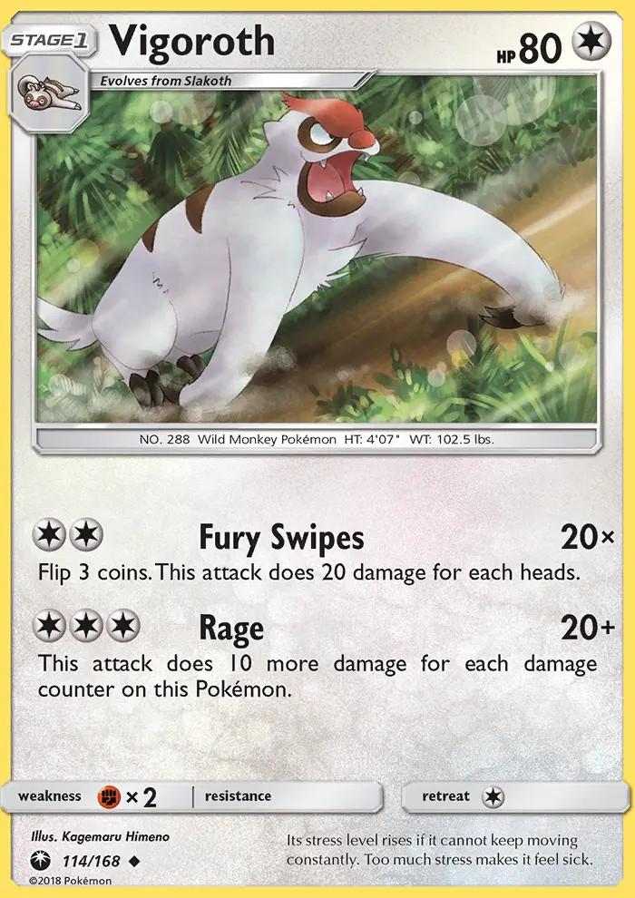 Image of the card Vigoroth