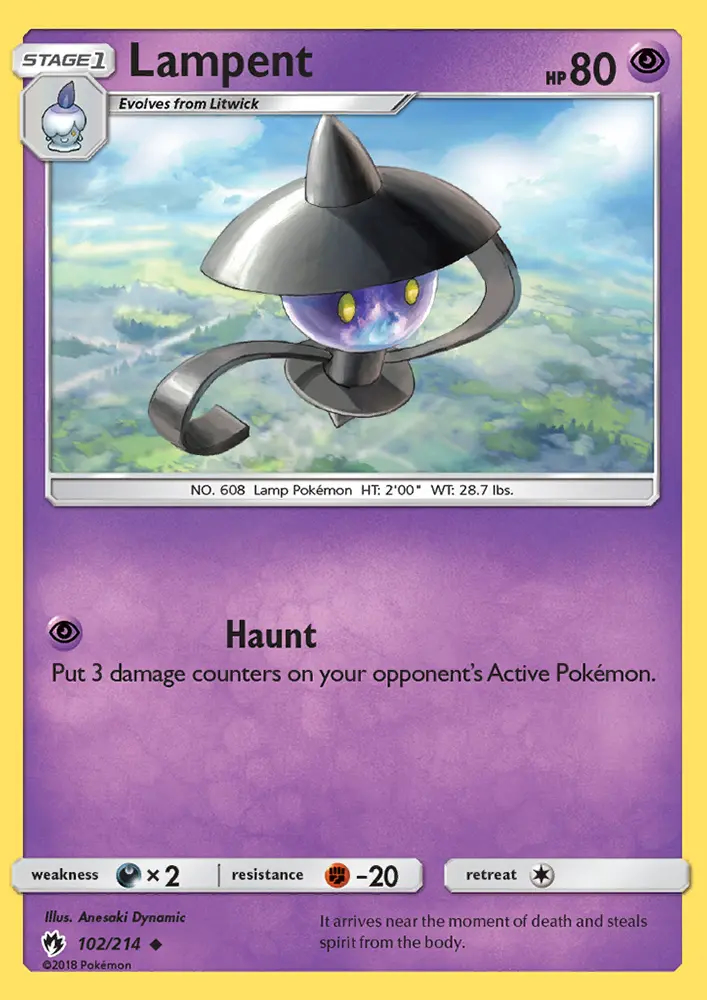 Image of the card Lampent
