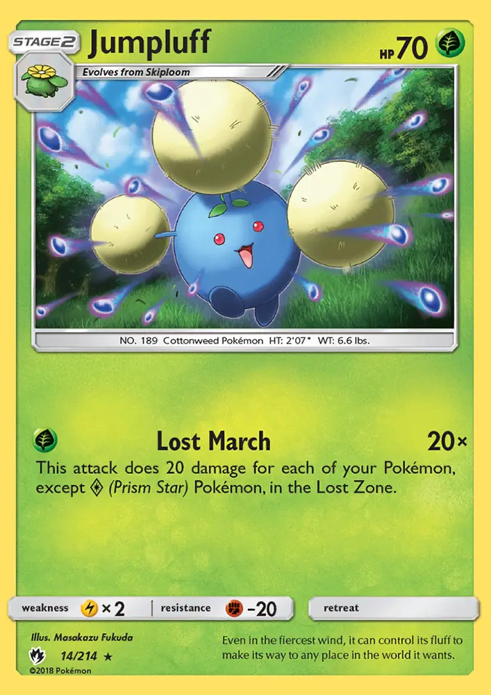 Image of the card Jumpluff