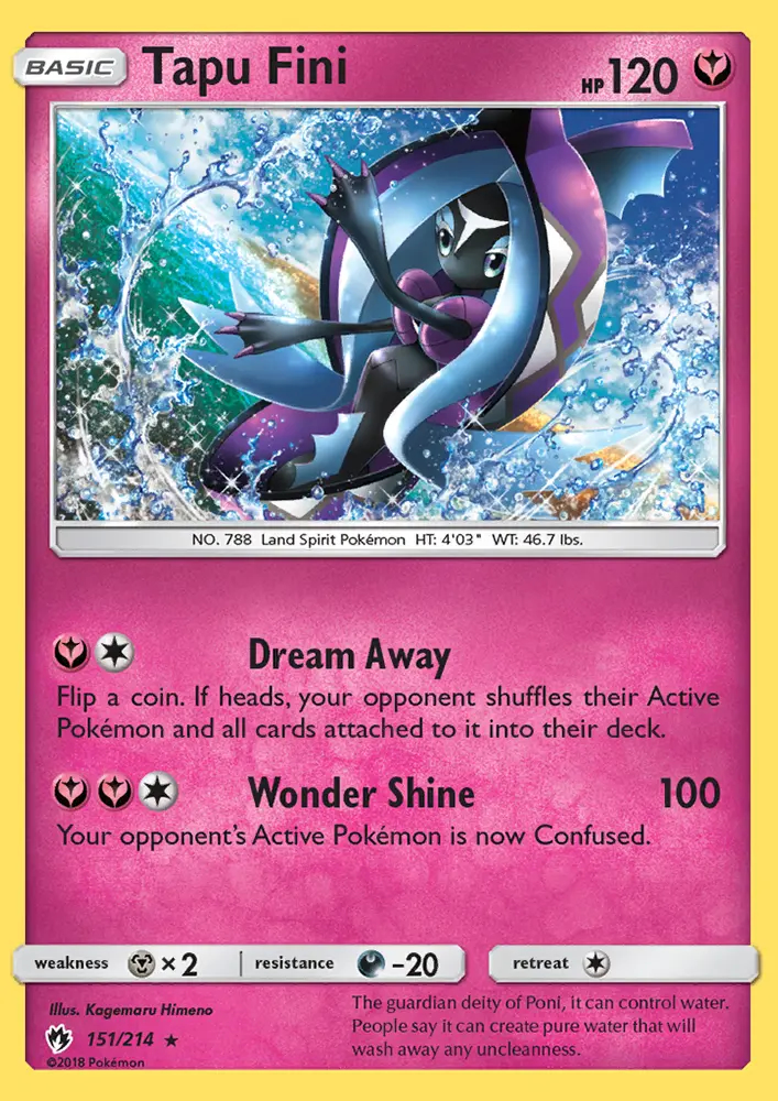 Image of the card Tapu Fini