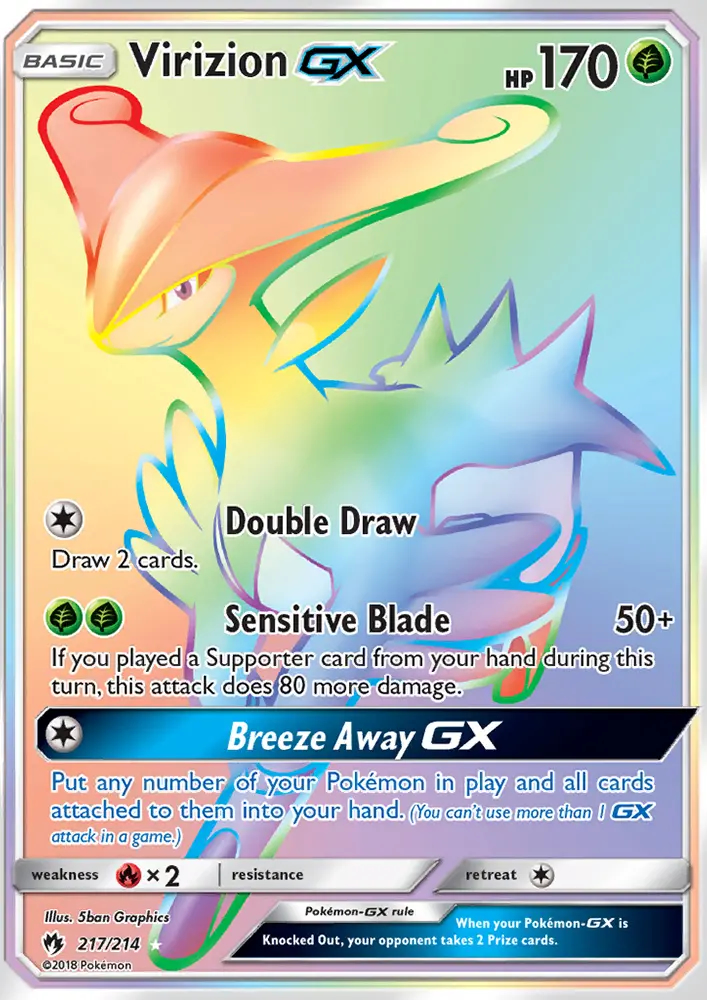 Image of the card Virizion GX