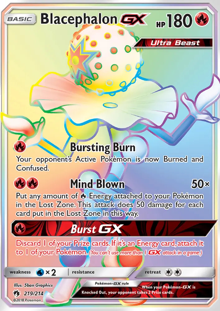 Image of the card Blacephalon GX