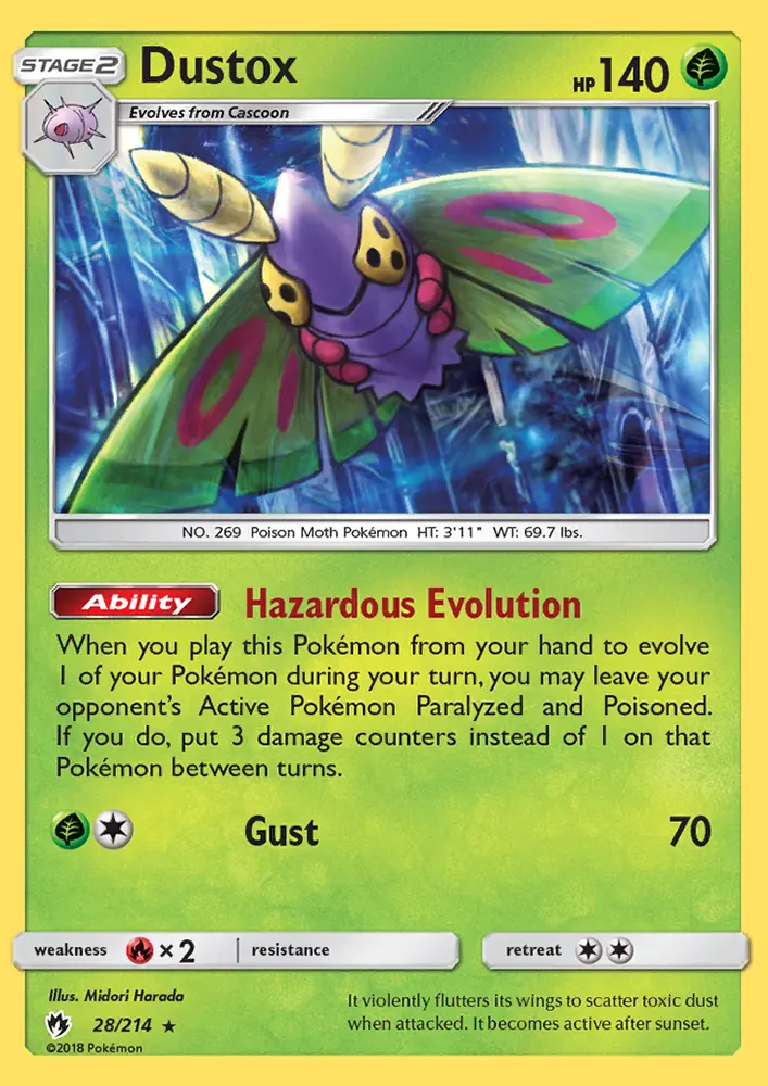 Image of the card Dustox