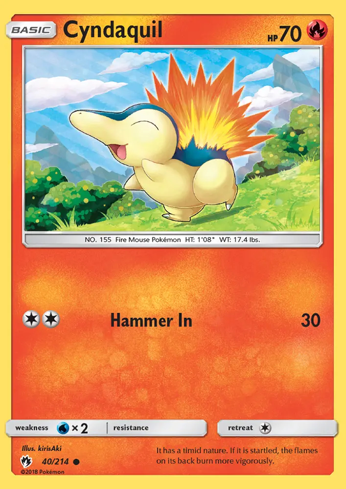 Image of the card Cyndaquil