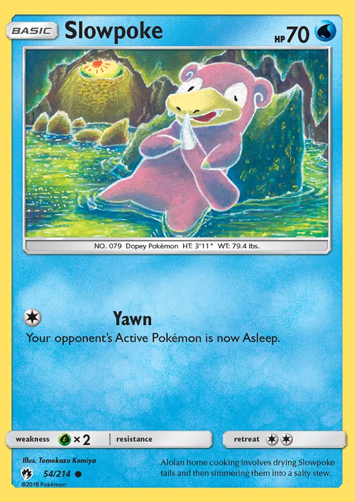 Image of the card Slowpoke