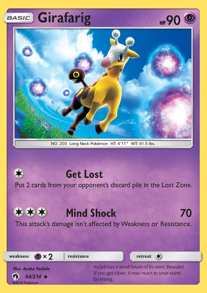 Image of the card Girafarig