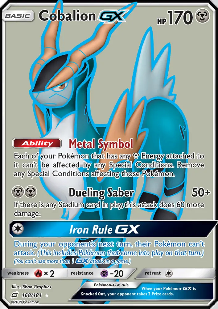 Image of the card Cobalion GX