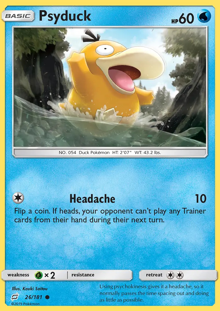 Image of the card Psyduck