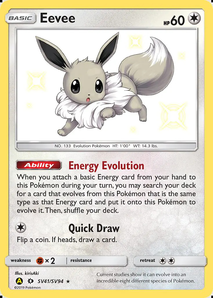 Image of the card Eevee