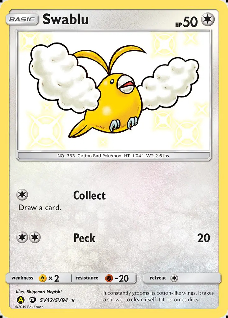 Image of the card Swablu