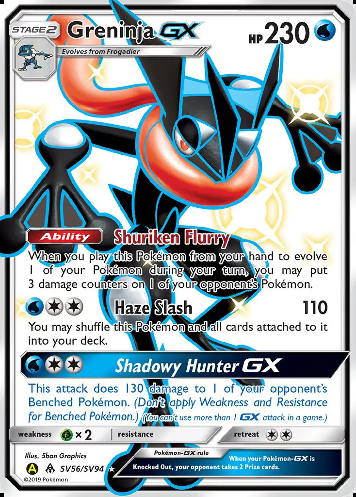 Image of the card Greninja-GX