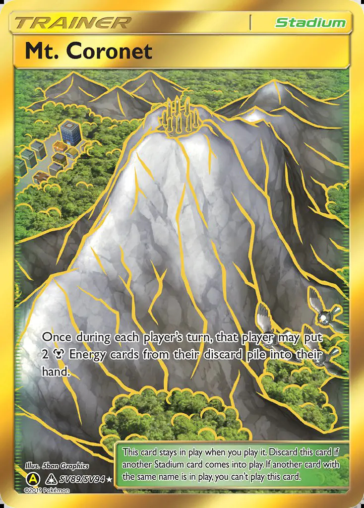 Image of the card Mt. Coronet