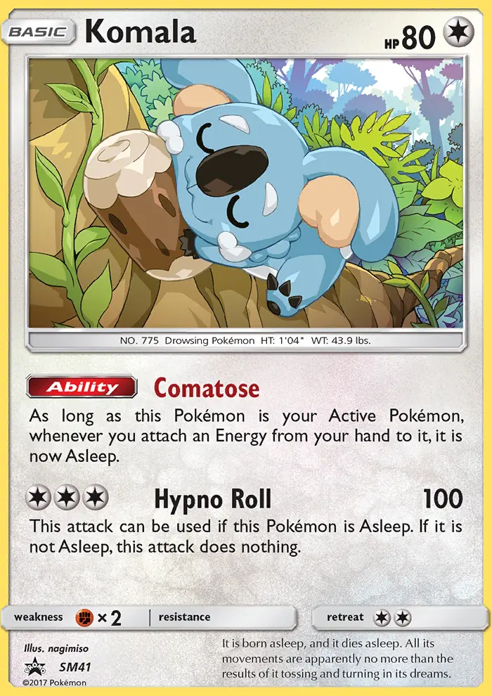 Image of the card Komala