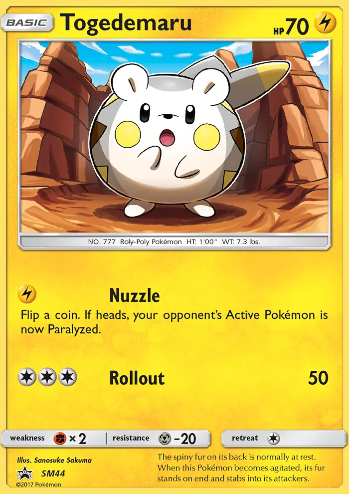 Image of the card Togedemaru