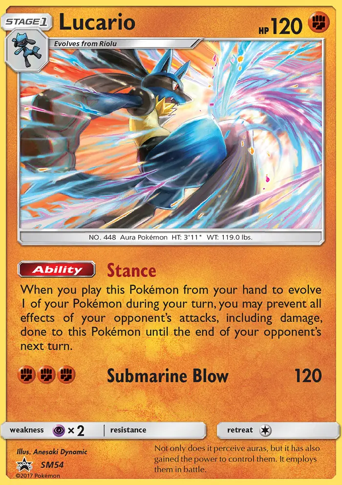 Image of the card Lucario