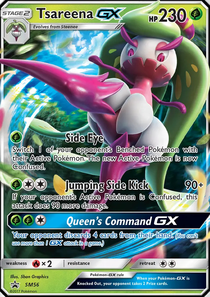 Image of the card Tsareena GX