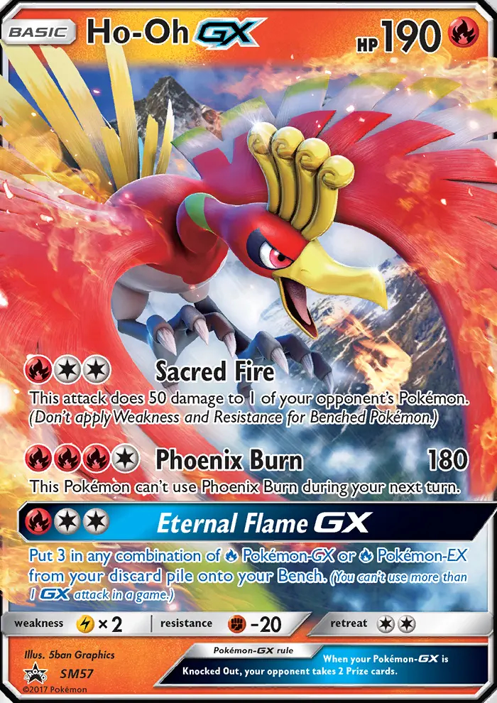 Image of the card Ho-Oh GX